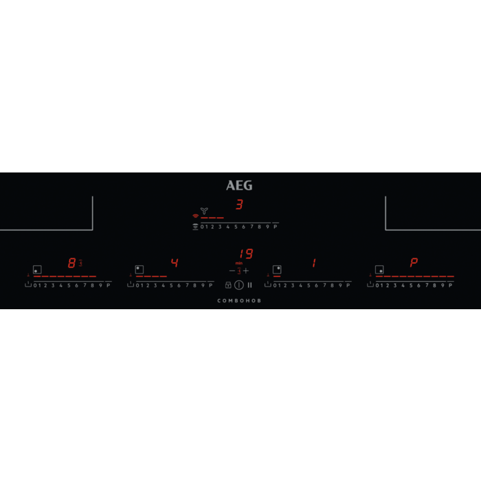 AEG - Płyta indukcyjna z okapem (COMBO) - IDK84453IB